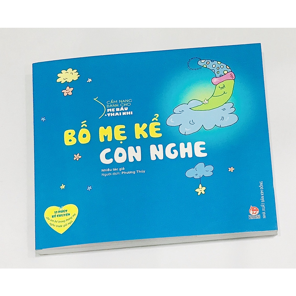 Sách - Cẩm nang dành cho mẹ bầu và thai nhi - Bố kể con nghe – Nhà xuất bản Kim Đồng