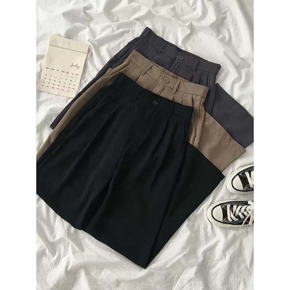 Quần âu nữ ống rộng, Quần ống rộng lưng cao culottes hiện đại trẻ trung