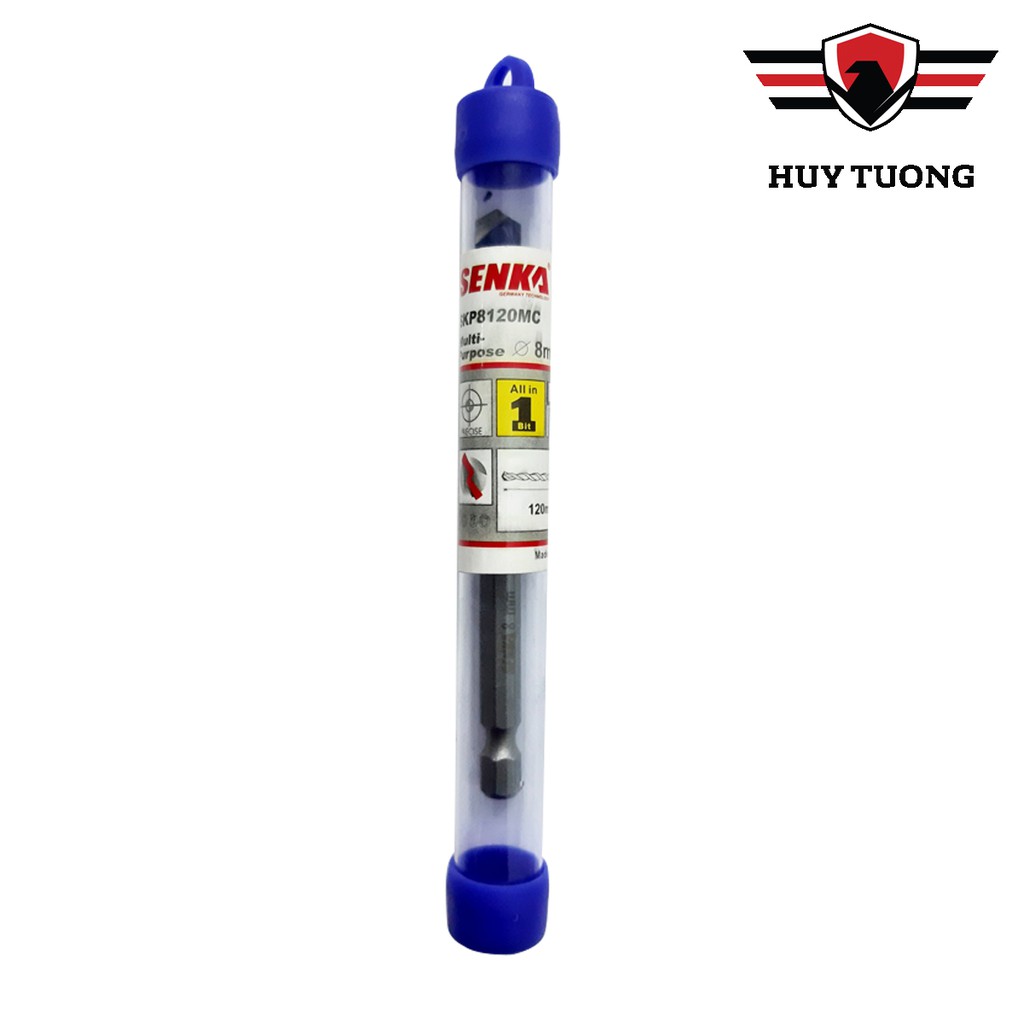 Bộ 1 mũi khoan bê tông chuôi lục giác 6 cạnh 6mm, 8mm, 10mm cao cấp - Huy Tưởng