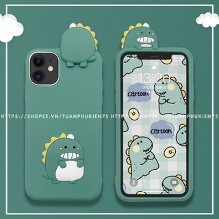 Ốp Lưng Iph.0ne ⚡ Ốp Iph.0ne SIlicon KHỦNG LONG BỜM VÀNG ⚡ iPh.0ne 6P/7/8/12/12pro/12promax-Tuancase75