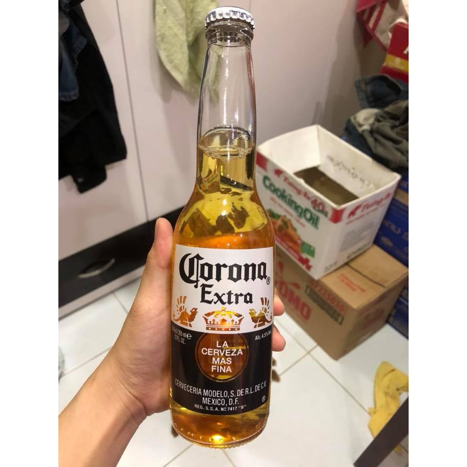 [06/2023]Thùng 24 Chai Bia Corona Extra 355ml (Mexico)