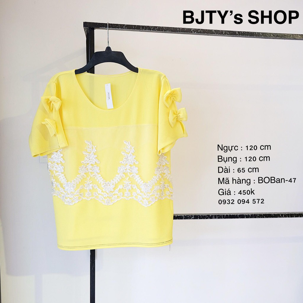 ÁO THUN NỮ BIG SIZE NGOẠI CỠ - ÁO THUN KIỂU NỮ SIZE LỚN < 85KG - QUẦN ÁO BIG SIZE CHO NGƯỜI MẬP BÉO - BJTY SHOP BIG SIZE