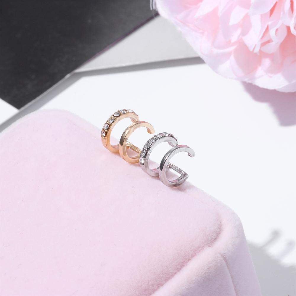 ROWANS Set 1 / 3 Khuyên Vành Tai Thời Trang Cá Tính Cho Nữ