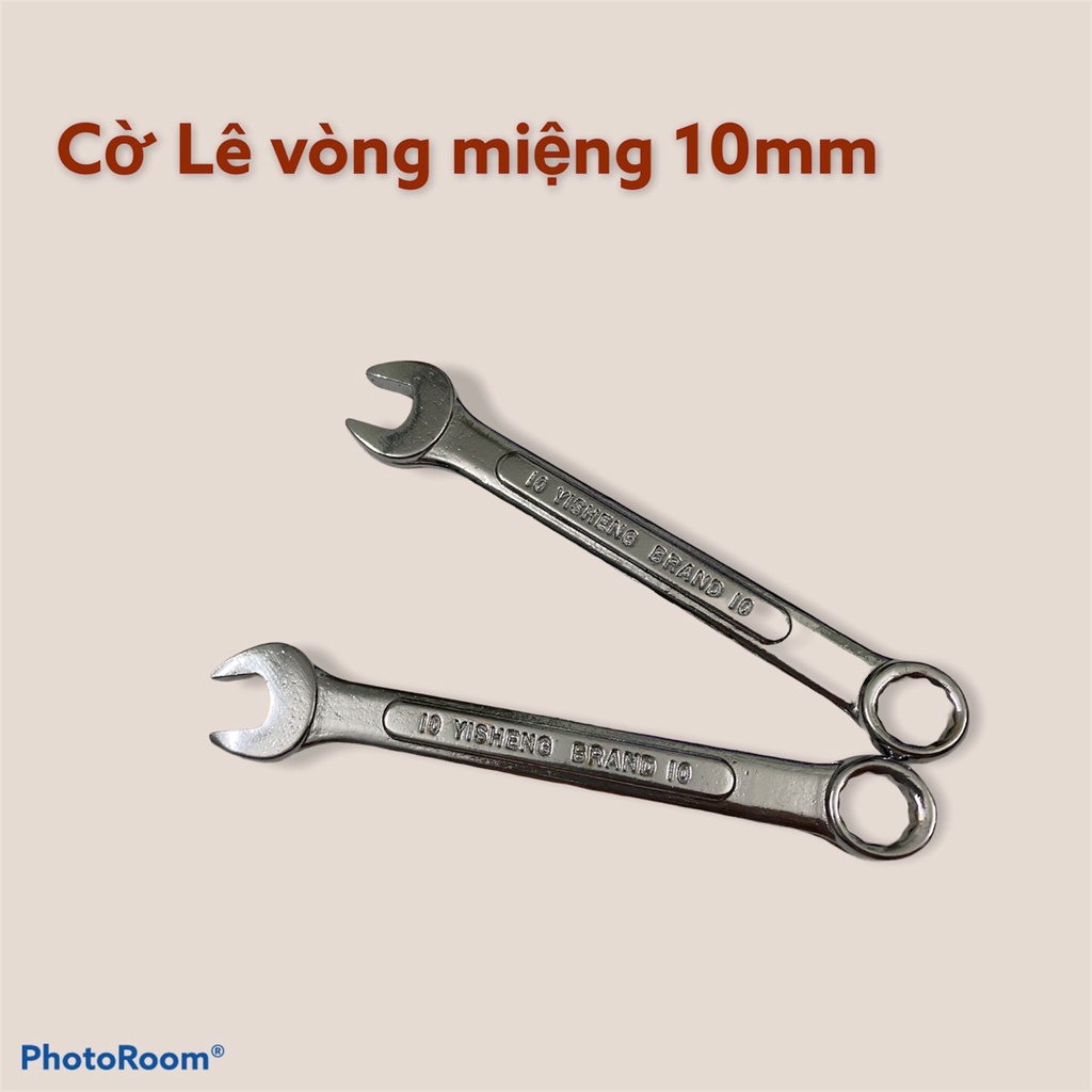Cờ lê vòng miệng 10mm 2 đầu