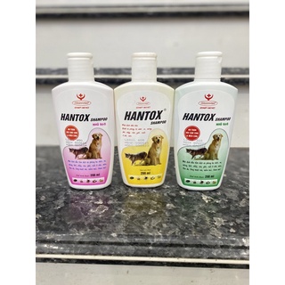 Sữa tắm trị ve rận bọ chét chó mèo hantox shampoo 200ml
