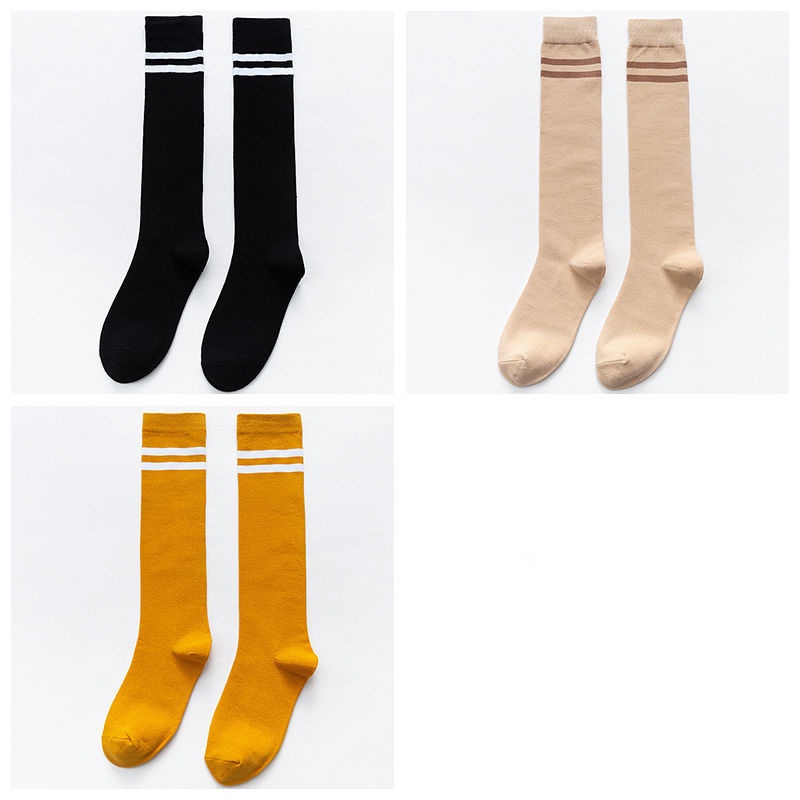 Vớ Ống Dài Tới Bắp Chân Hai Thanh Phong Cách Bóng Chày Nhật Bản Dễ Thương Thời Trang Mùa Hè Dành Cho Bạn Nữ