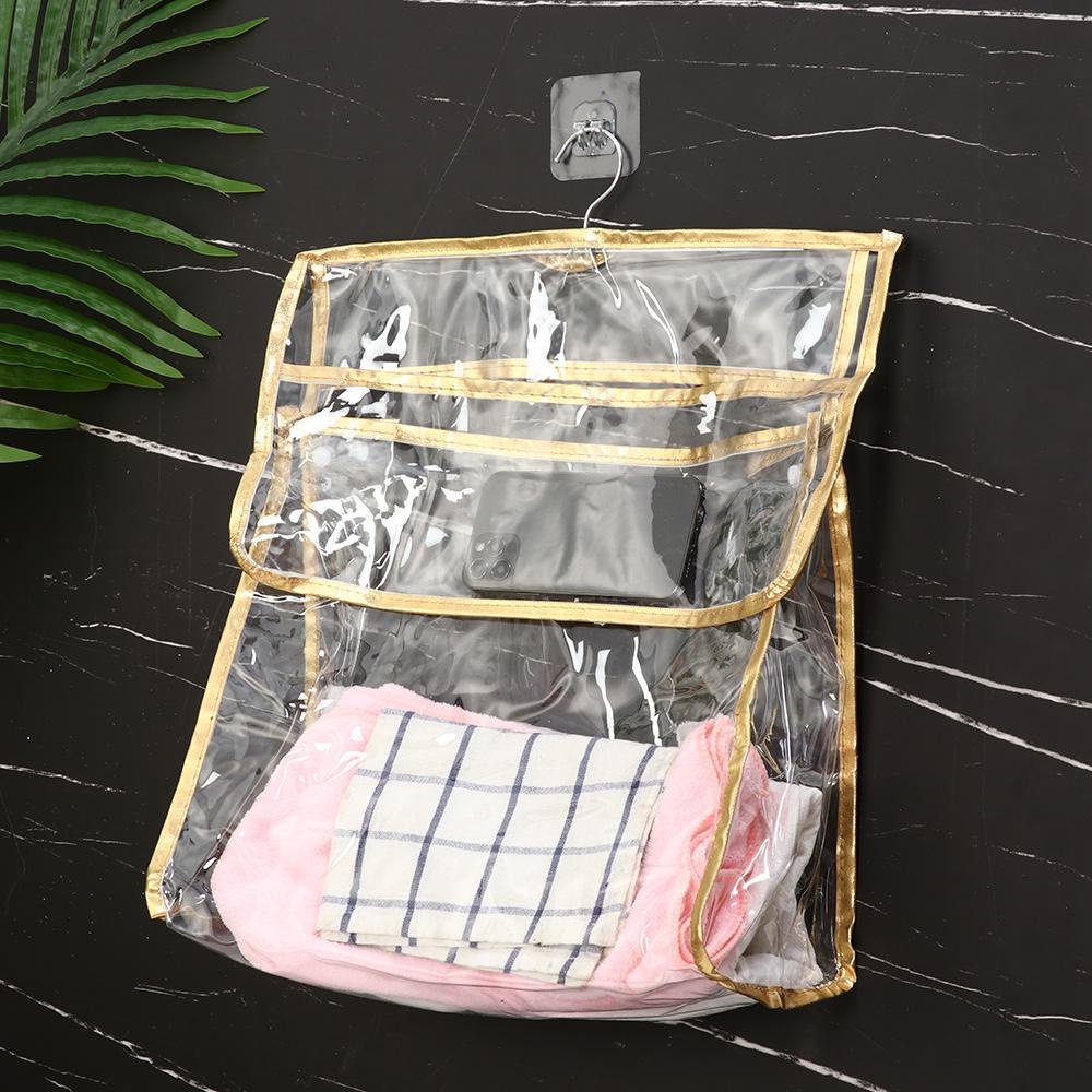 Túi Đựng Đồ Dùng Nhà Tắm Có Móc Treo Tiện Dụng