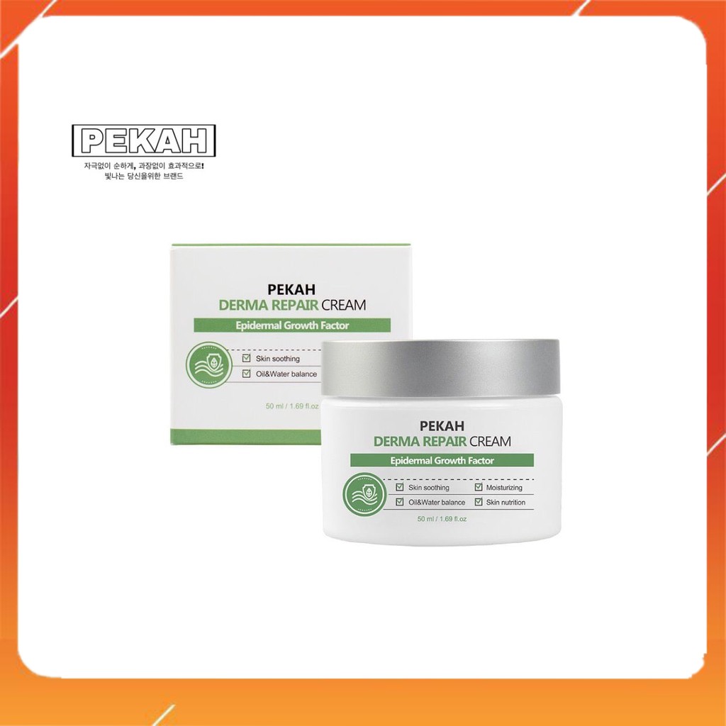 Kem dưỡng ẩm da PEKAH DERMA REPAIR CREAM 💖𝑭𝑹𝑬𝑬𝑺𝑯𝑰𝑷💖 Kem dưỡng ẩm Hàn Quốc 50ml