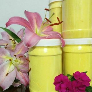 Tinh bột nghệ nhà làm - đảm bảo nguyên chất 100%