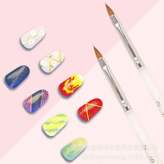 Cọ đắp hoa số 2 (cán trong suốt)