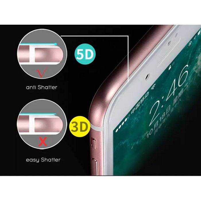 Kính Cường Lực 5d / 4d / 3d Cho Iphone 6 6s 6 + 6s + 7 7 + 8 8 + X - 11