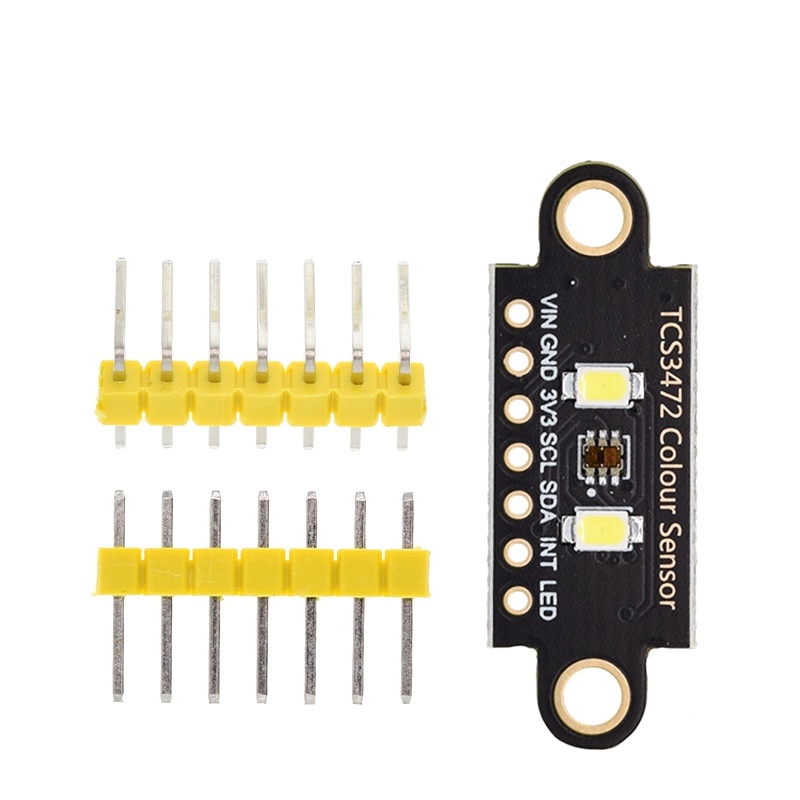 Mô đun Mạch cảm biến màu sắc TCS3472  giao tiếp I2C cho Arduino Stm32 tiện dụng thay thế TCS 3200 3472