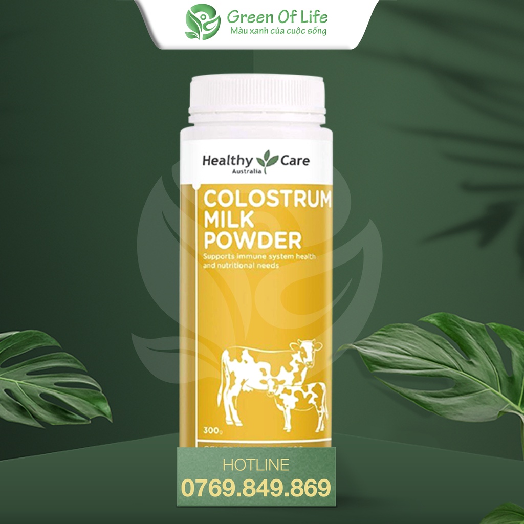 Sữa bò non colostrum healthy care 300g Úc