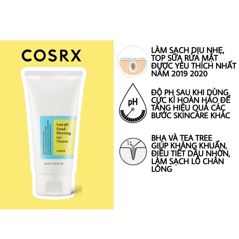 sữa rửa mặt cosrx | BigBuy360 - bigbuy360.vn