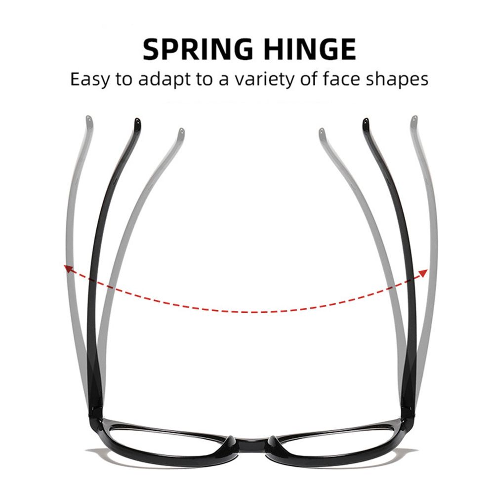 Kính đọc sách chống mệt mỏi bằng nhựa resin tròng kính tròn cổ điển thời trang cho nam và nữ