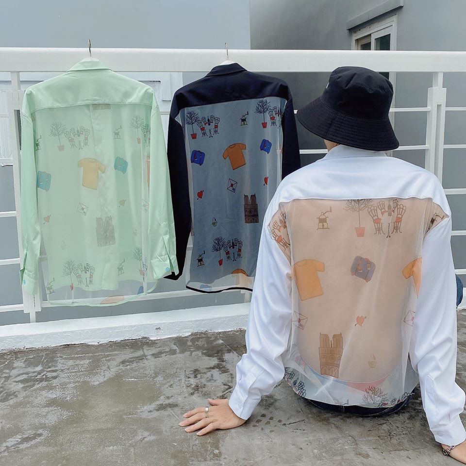 ÁO SƠ MI LƯNG VOAN - LJINSTORE | BigBuy360 - bigbuy360.vn