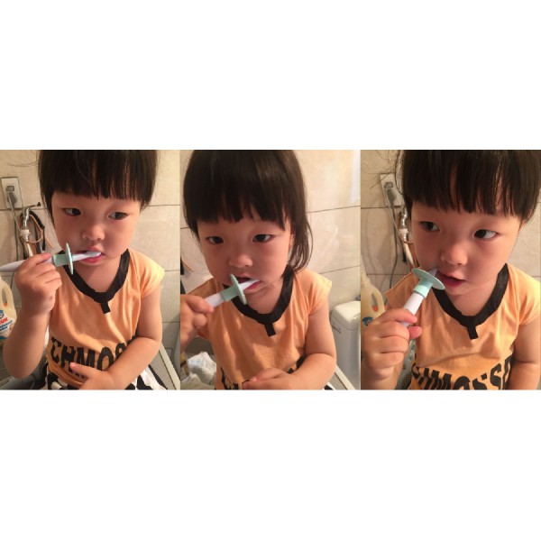 Bộ 2 bàn chải chăm sóc răng miệng khởi đầu Nuk NU08364 cho bé từ 6 tháng