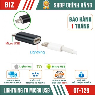 Đầu chuyển đổi từ Lightning / Type C sang Micro USB cho smartphone Android !!!