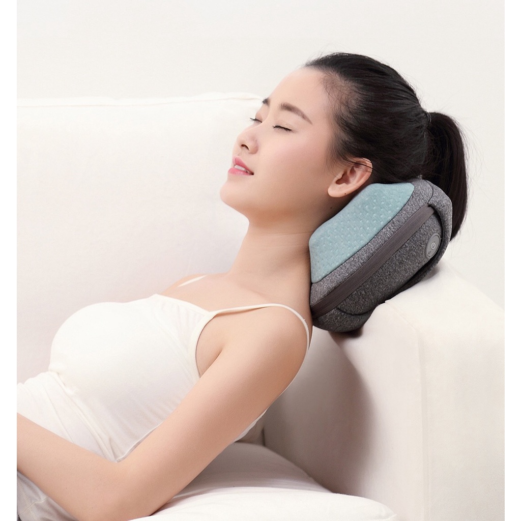 Gối Massage Nhiệt Không Dây Leravan LF-YK006 CHÍNH HÃNG FULLBOX