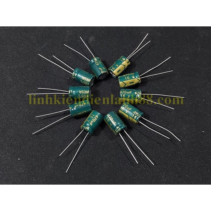 10 cái Tụ Hóa 470uf 16v mới !