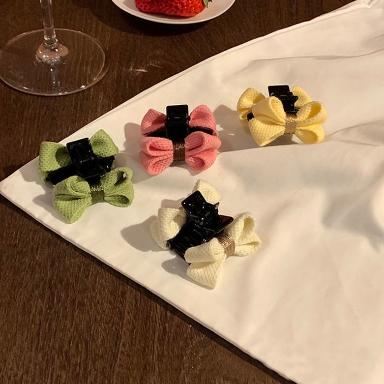 Kẹp Tóc Mini Đính Nơ Lưng Ngọt Ngào Thời Trang Xuân Hè Cho Nữ