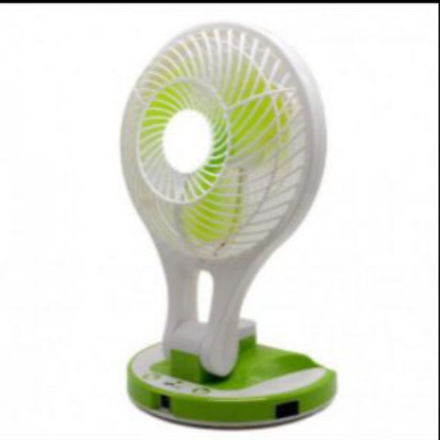 Quạt Tích Điện Kiêm Đèn Pin Mini Fan