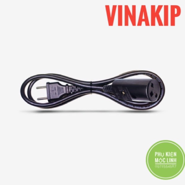 Bộ nối dây đầu tròn ( Dây nguồn ấm điện ) 10A/250V⚡️CHÍNH HÃNG VINAKIP⚡️