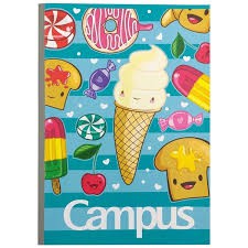 [Mã LIFEBOOK2 giảm 10% đơn 0Đ] Combo 5 cuốn vở kẻ ngang Campus FOOD 80 trang - BFOD80