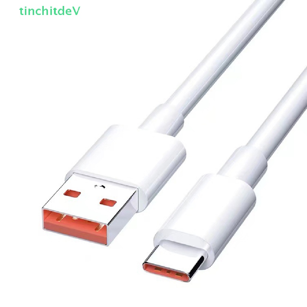 Dây Cáp Sạc Nhanh USB Type-c 2M 6A 66W Cho xiaomi Samsung Huawei