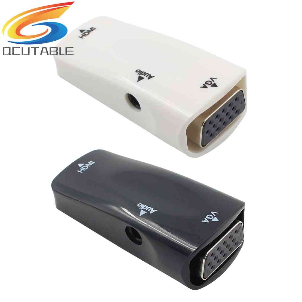 Cáp ChuyểN ĐổI Âm Thanh HDMI-compatible Female Sang VGA 1080P Cho PC