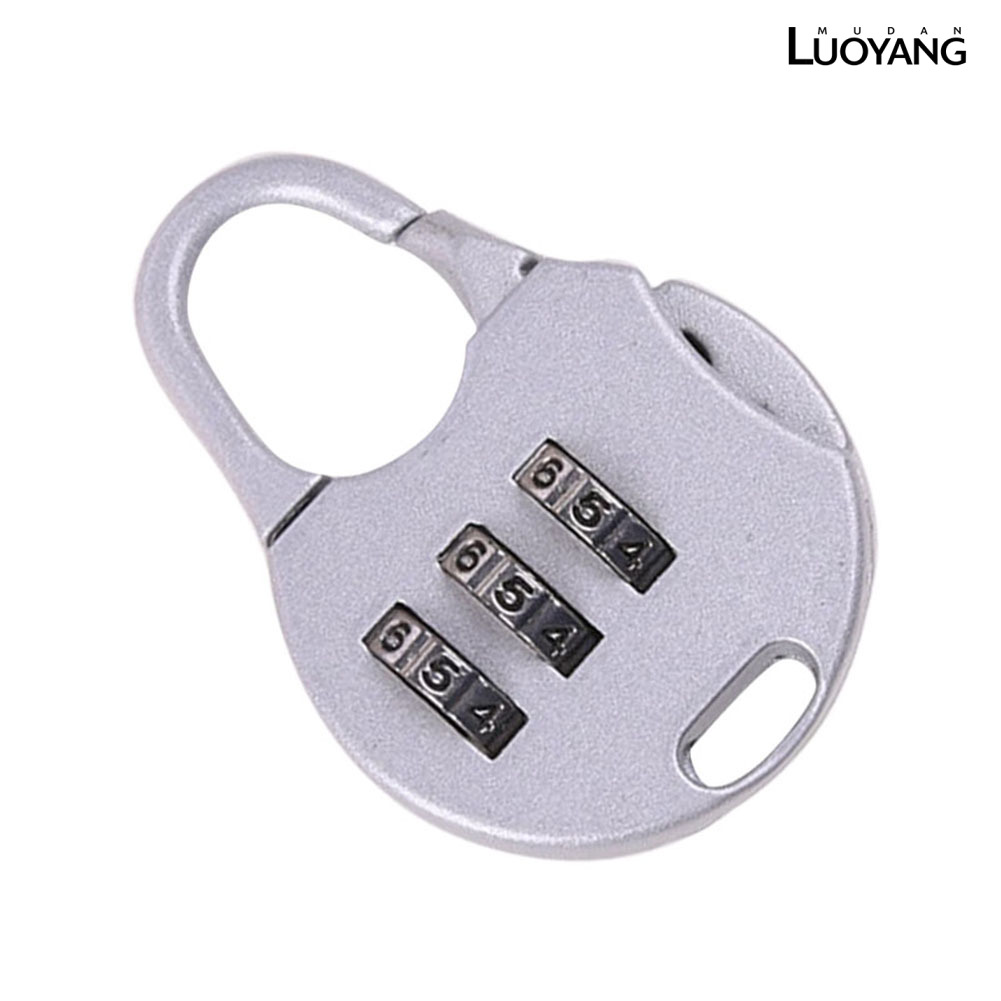 Ổ Khóa Hành Lý Mini Mật Khẩu 3 Chữ Số