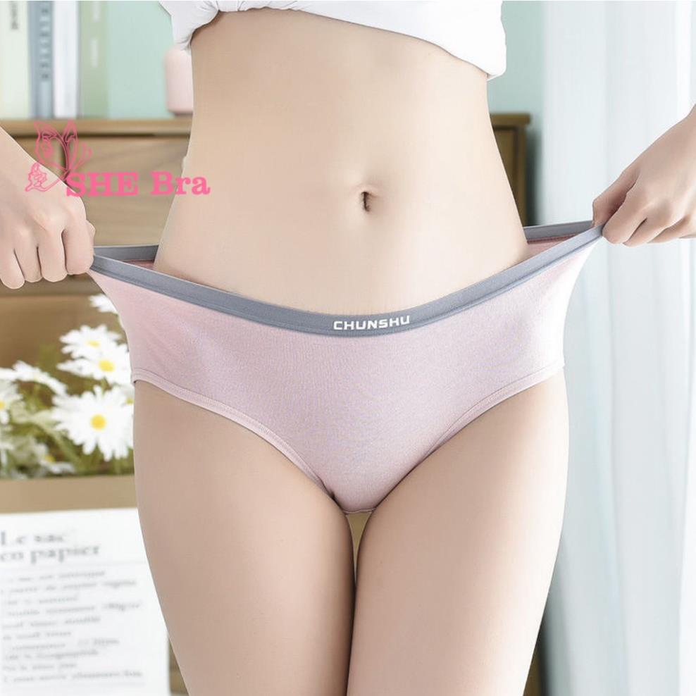 Quần Lót Nữ Cotton 100% Kháng Khuẩn Thoáng Khí Tôn Dáng QNU03