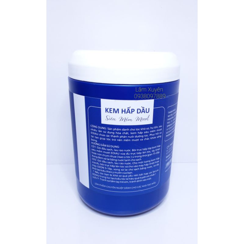 Hấp dầu siêu mềm mượt EOIAU 1000ml♦️GIÁ RẺ♦️nuôi dưỡng tóc dành cho tóc khô xơ hư tổn giúp tóc chắc khỏe sáng bóng