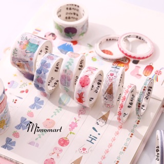 Set 7 cuộn trang trí Washi tape