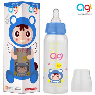 BÌNH SỮA AGI PP CỔ NHỎ 250ML