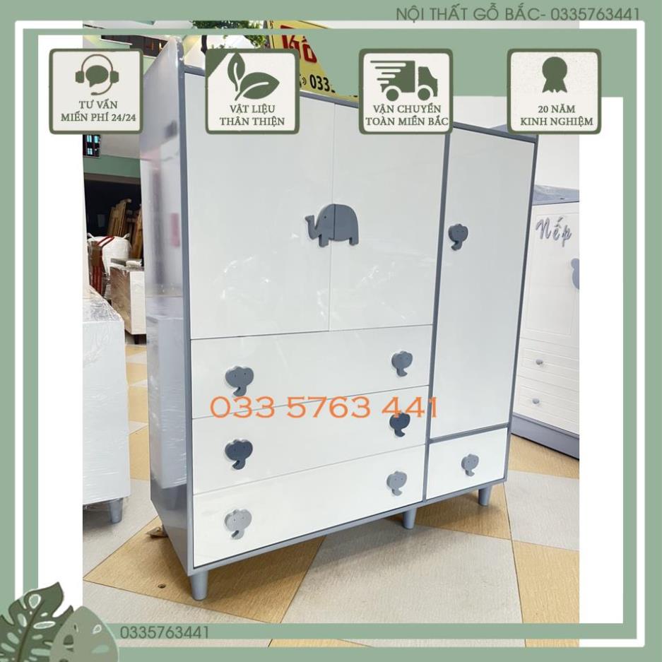 Tủ quần áo dành cho bé kiểu dáng xinh xắn - kích thước lớn nhỏ tùy chọn