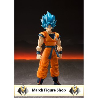 Mô hình S.H.Figuarts SSGSS Son Goku Blue -Super- BANDAI