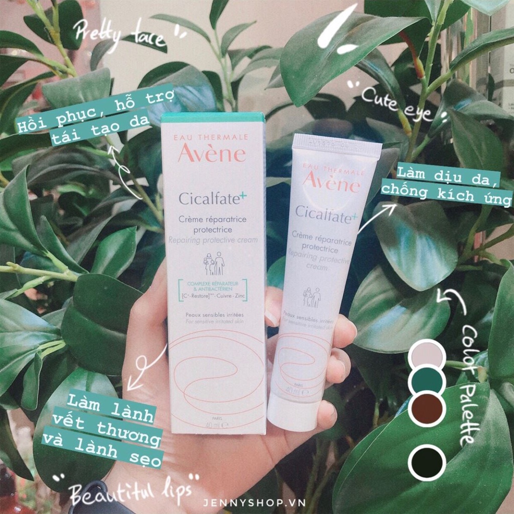 Kem dưỡng phục hồi Avene Cicalfate Repair Cream 40ml Nội địa Pháp