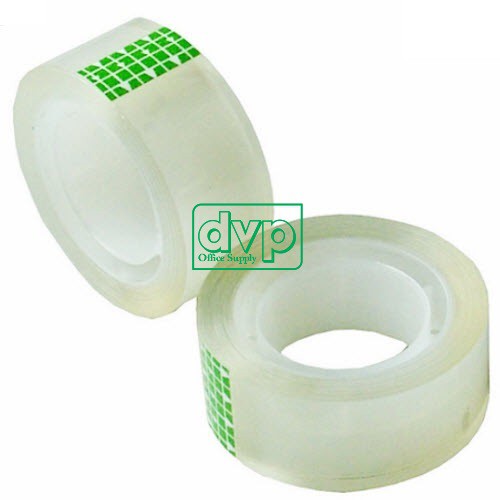 Băng keo trong vpp 18mm - 18 yard đủ