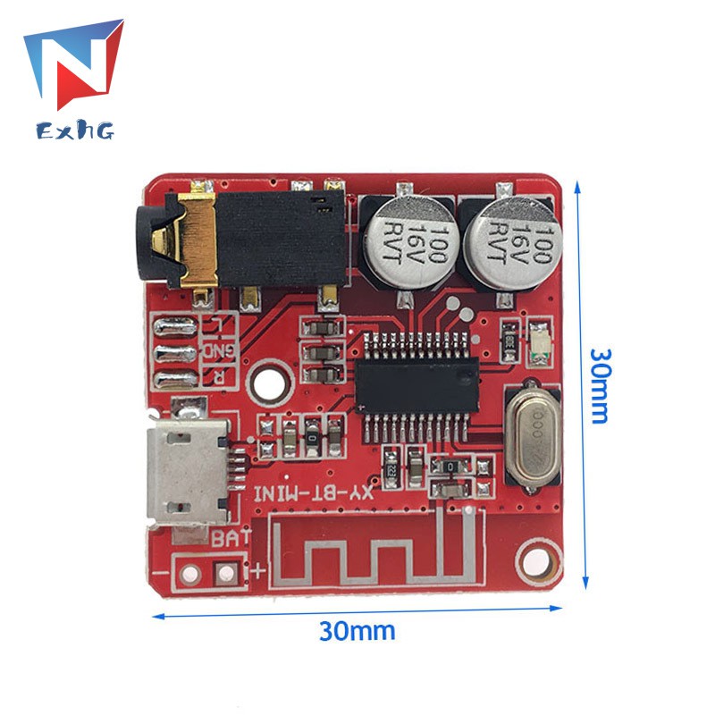 ExhG❤❤❤High quality Bluetooth 4.1 Audio Receiver Board 3.5mm Stereo DIY Modified Accessories @VN