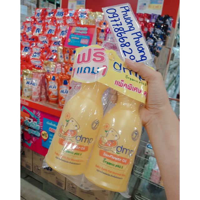 Sữa tắm gội toàn thân organic Dermapon Thái Lan