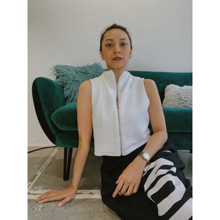 Áo Gillet Jacket Trắng LND
