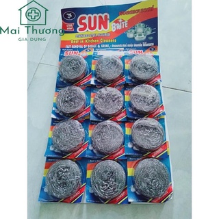 [Chuyên Sỉ] Miếng Chà Xoong Nồi SUN