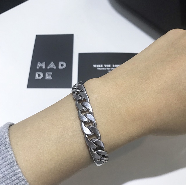 [BC10]-Vòng tay inox 10li - khoá càng cua | BigBuy360 - bigbuy360.vn