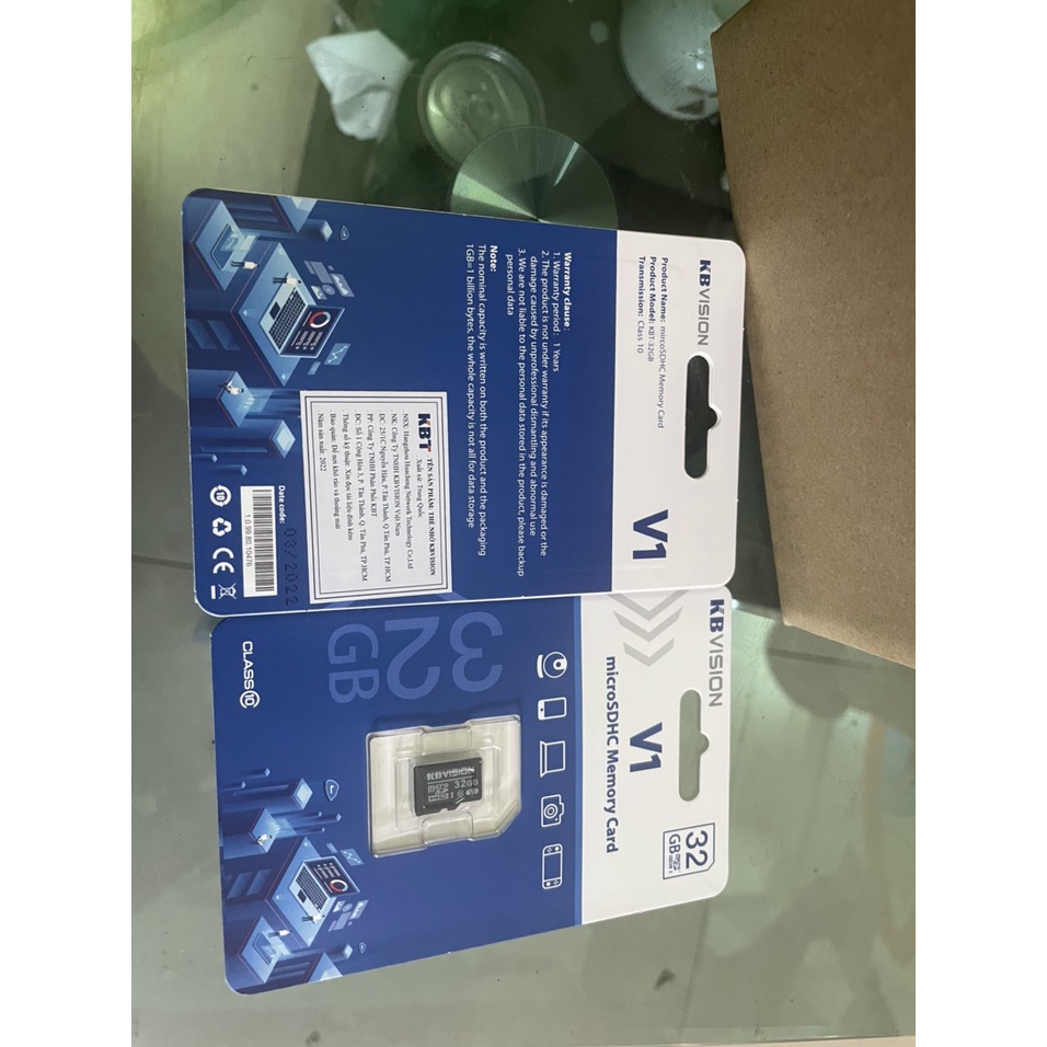 Thẻ nhớ 32GB KBT