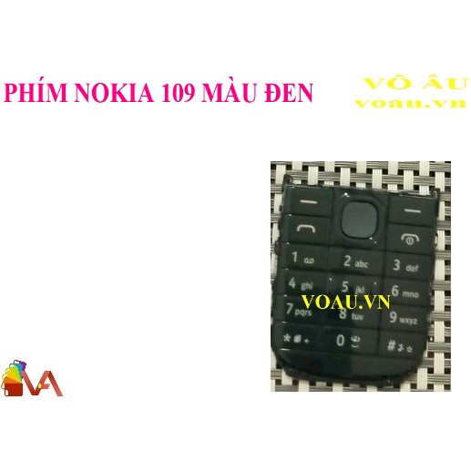 PHÍM NOKIA 109 MÀU ĐEN