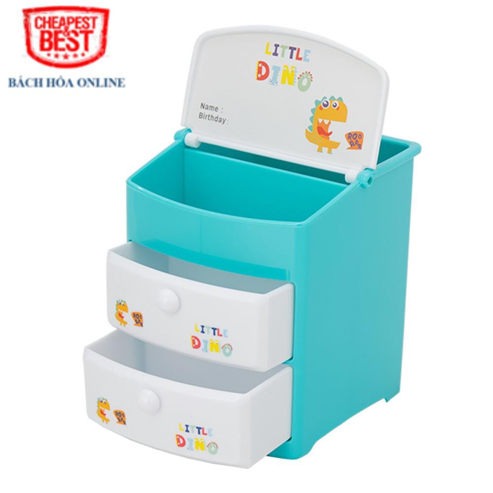 Khay cắm bút học sinh Deli 9136 Yooco Hồng, Xanh-1 cái