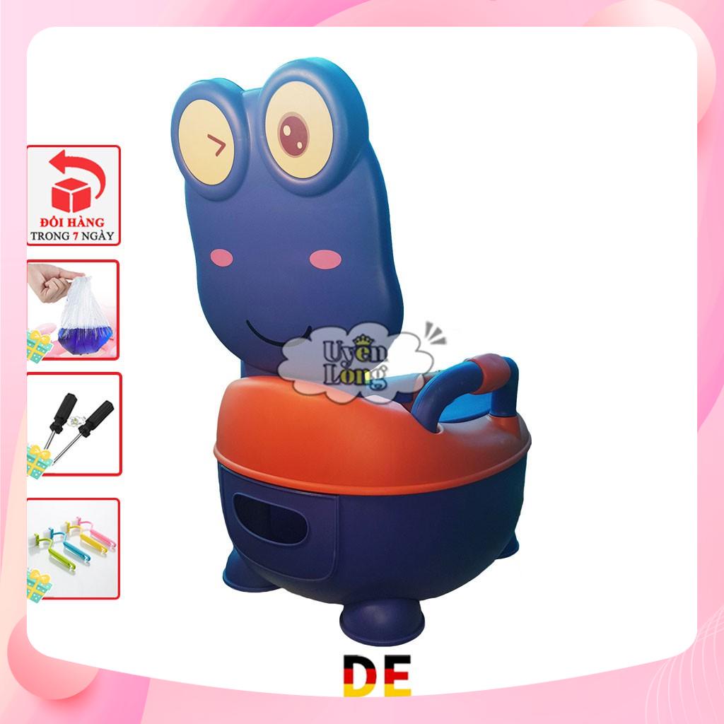 Bô Vệ Sinh CHÚ ẾCH CON Siêu Ngộ Nghĩnh Cho Bé Yêu (Hàng Siêu Cấp, Tải Trọng Max.50kgs)