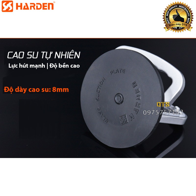 Hút kính, hít kính 1 chấu công nghiệp HARDEN C-MART hút gạch nhôm đúc nguyên khối chịu lực, cao su nguyên chất hút mạnh