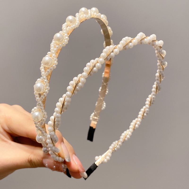 Bộ 2/3 Kẹp Tóc Đính Ngọc Trai Nhân Tạo Phong Cách Retro 2022 Dễ Phối Đồ